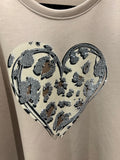 Crystal Heart Sweatshirt