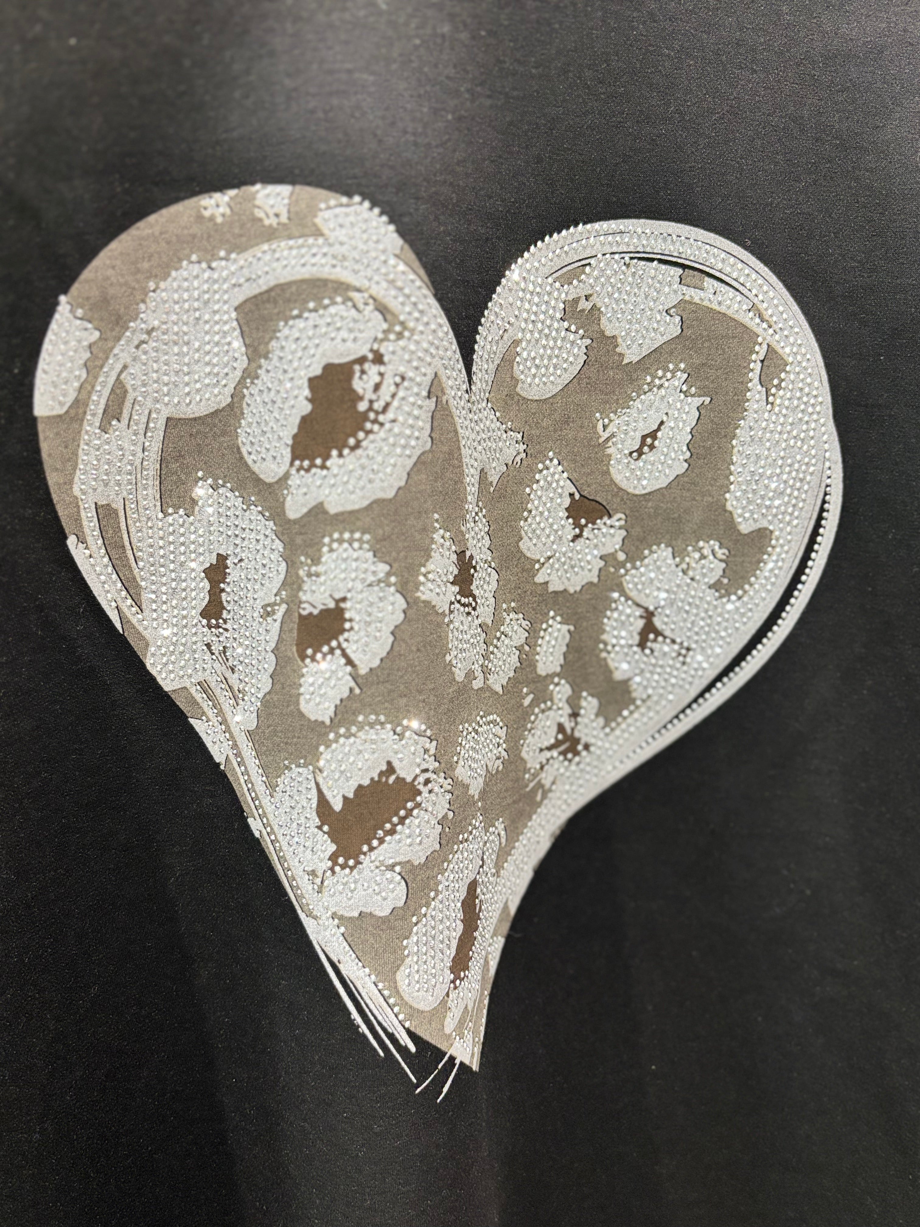 Crystal Heart Sweatshirt