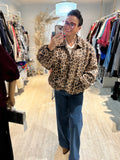 Leopard Bomber Jacket