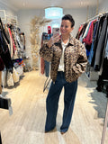 Leopard Bomber Jacket