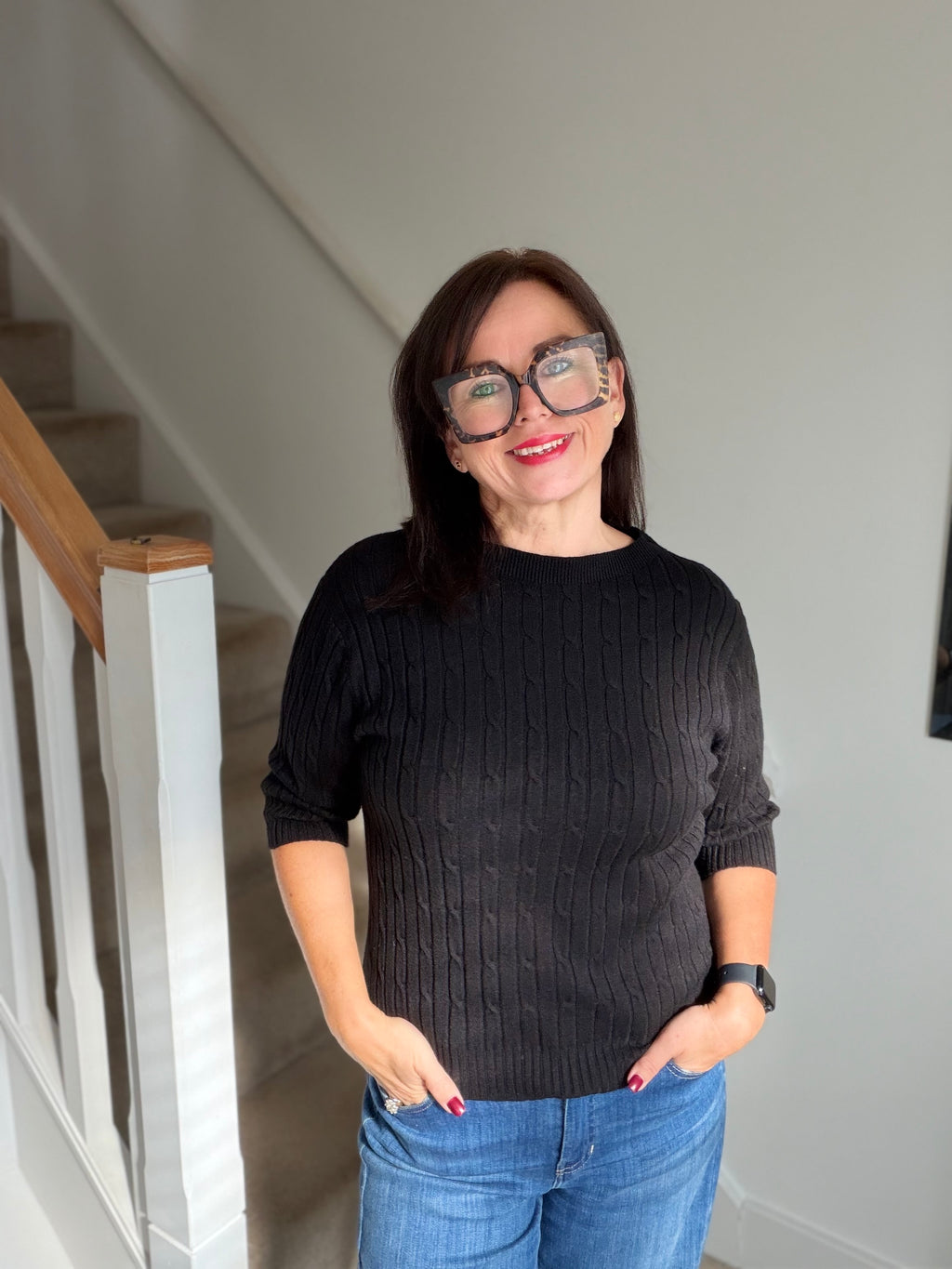 Priya Cable Front Jumper