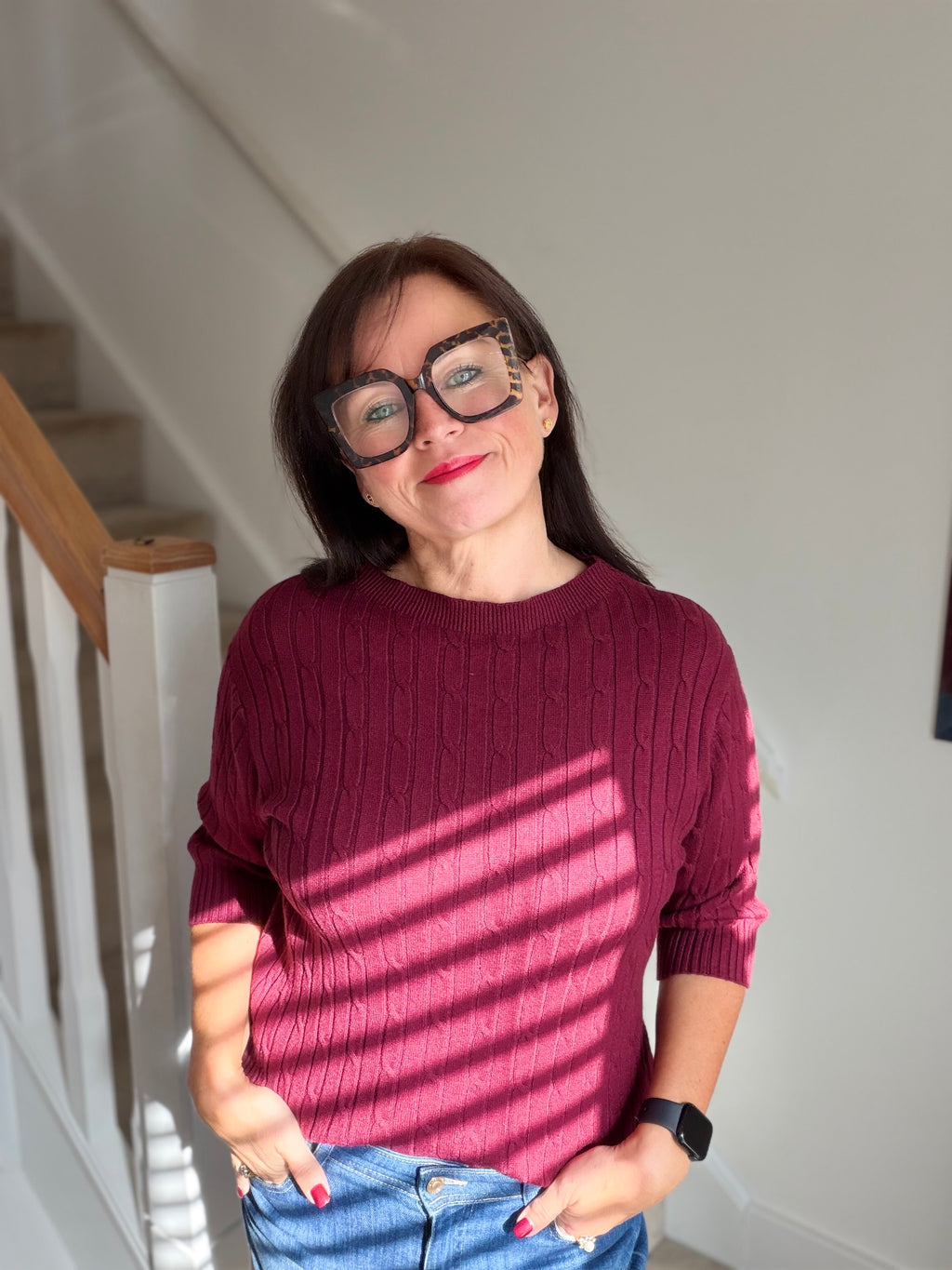 Priya Cable Front Jumper