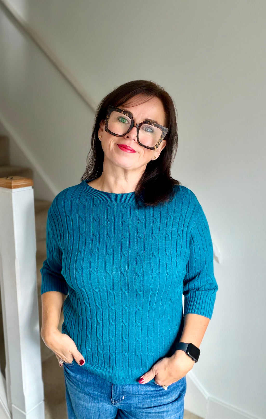 Priya Cable Front Jumper