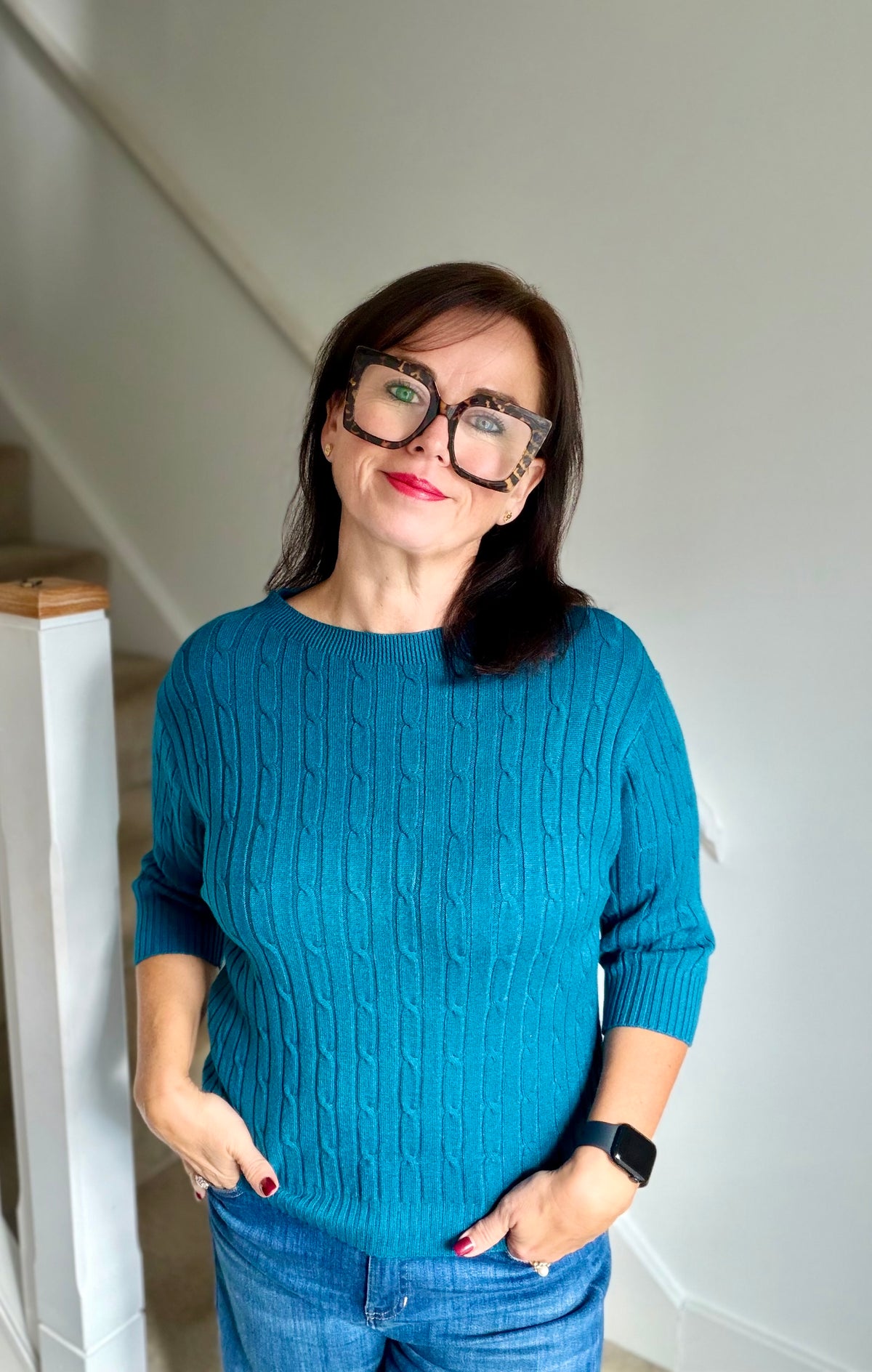 Priya Cable Front Jumper