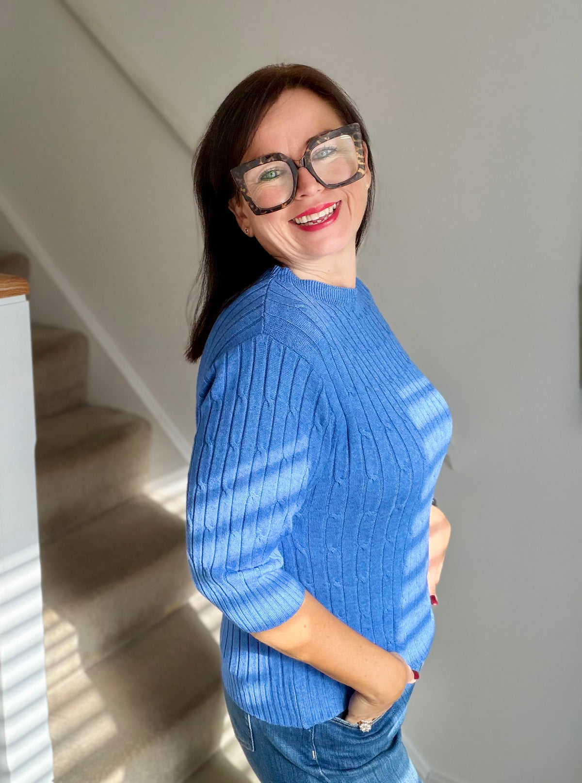 Priya Cable Front Jumper