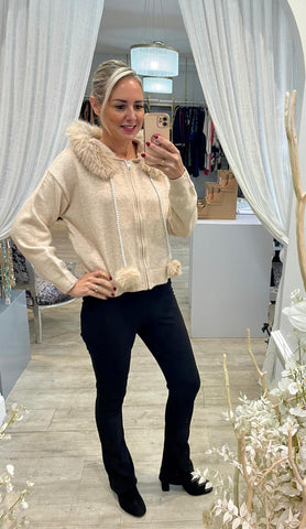 Pearl & Pom Crystal Hoodie