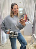 Ribbed Batwing Jumper
