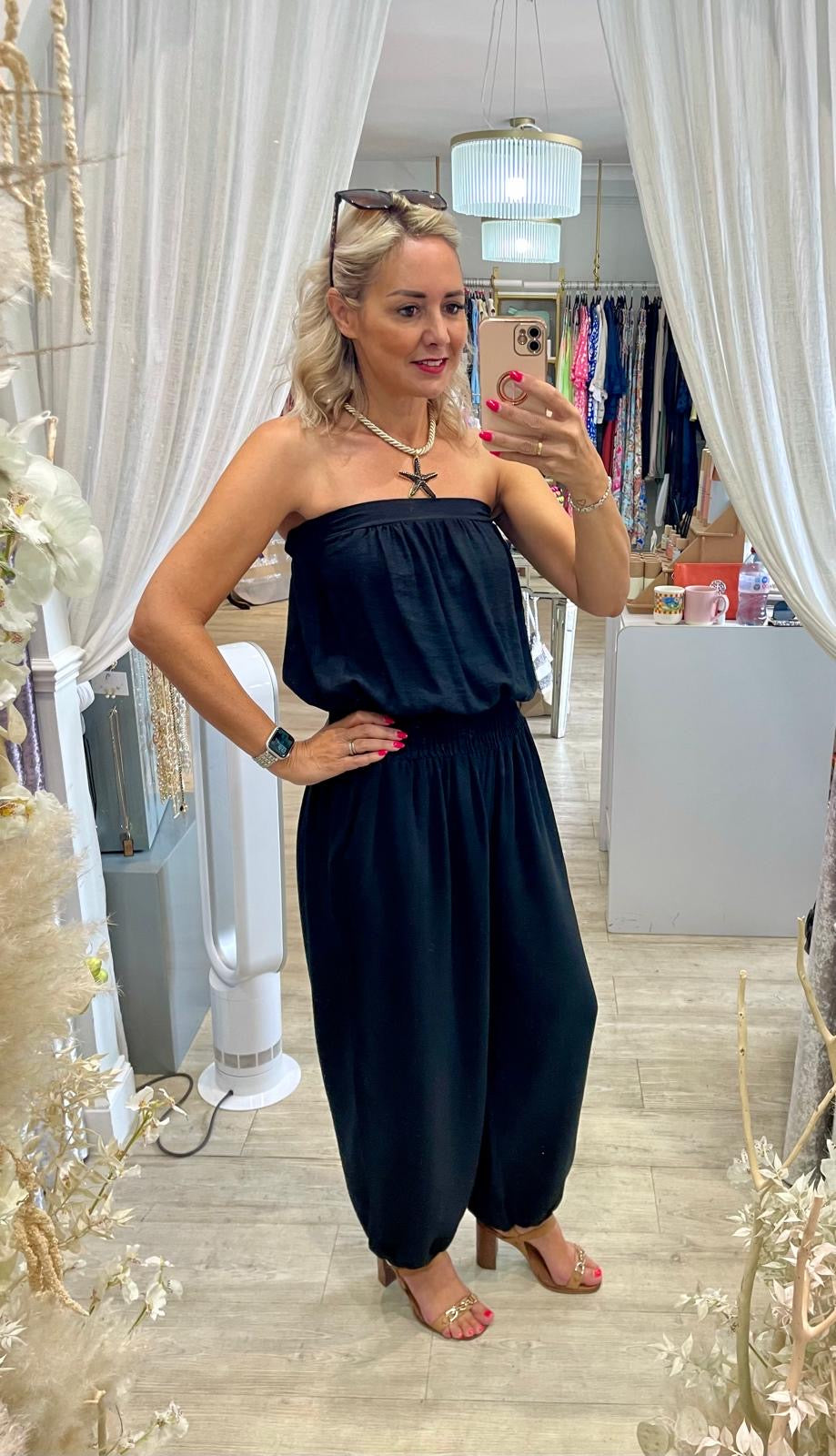 Saffron Bandeau Jumpsuit