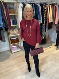 Triple Frill Sleeve Top