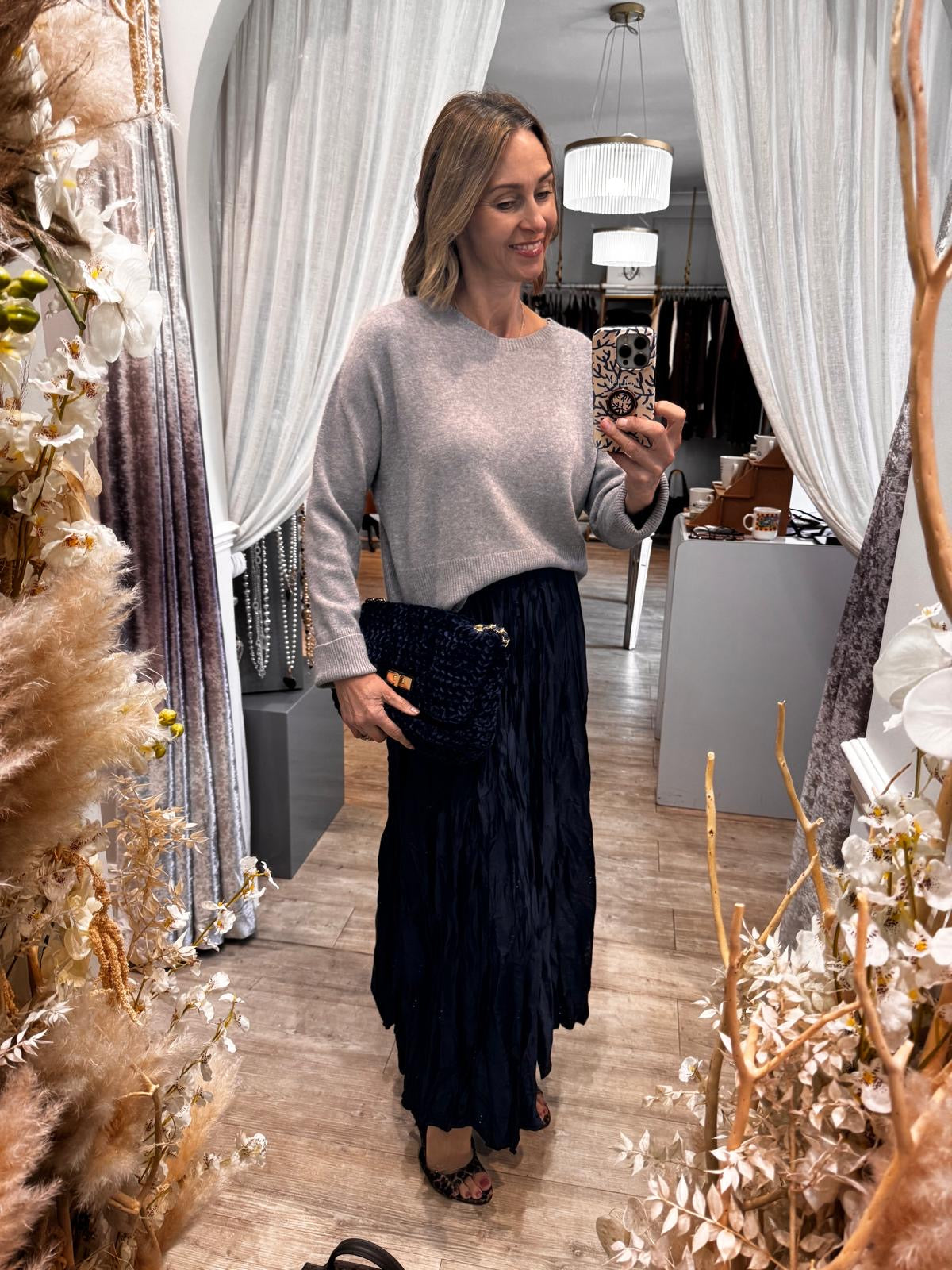 Dana Crinkle Skirt