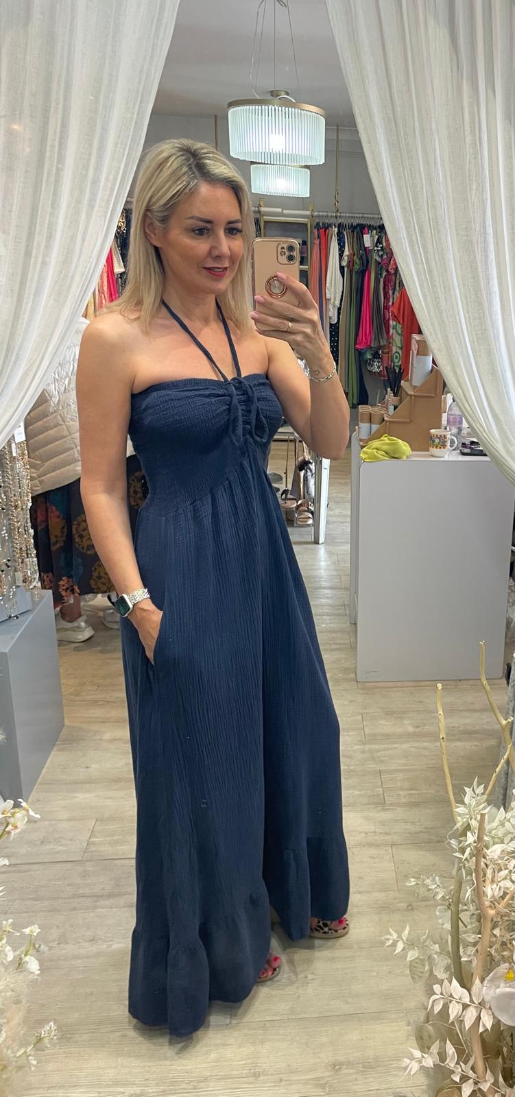 Cheesecloth Bandeau Dress