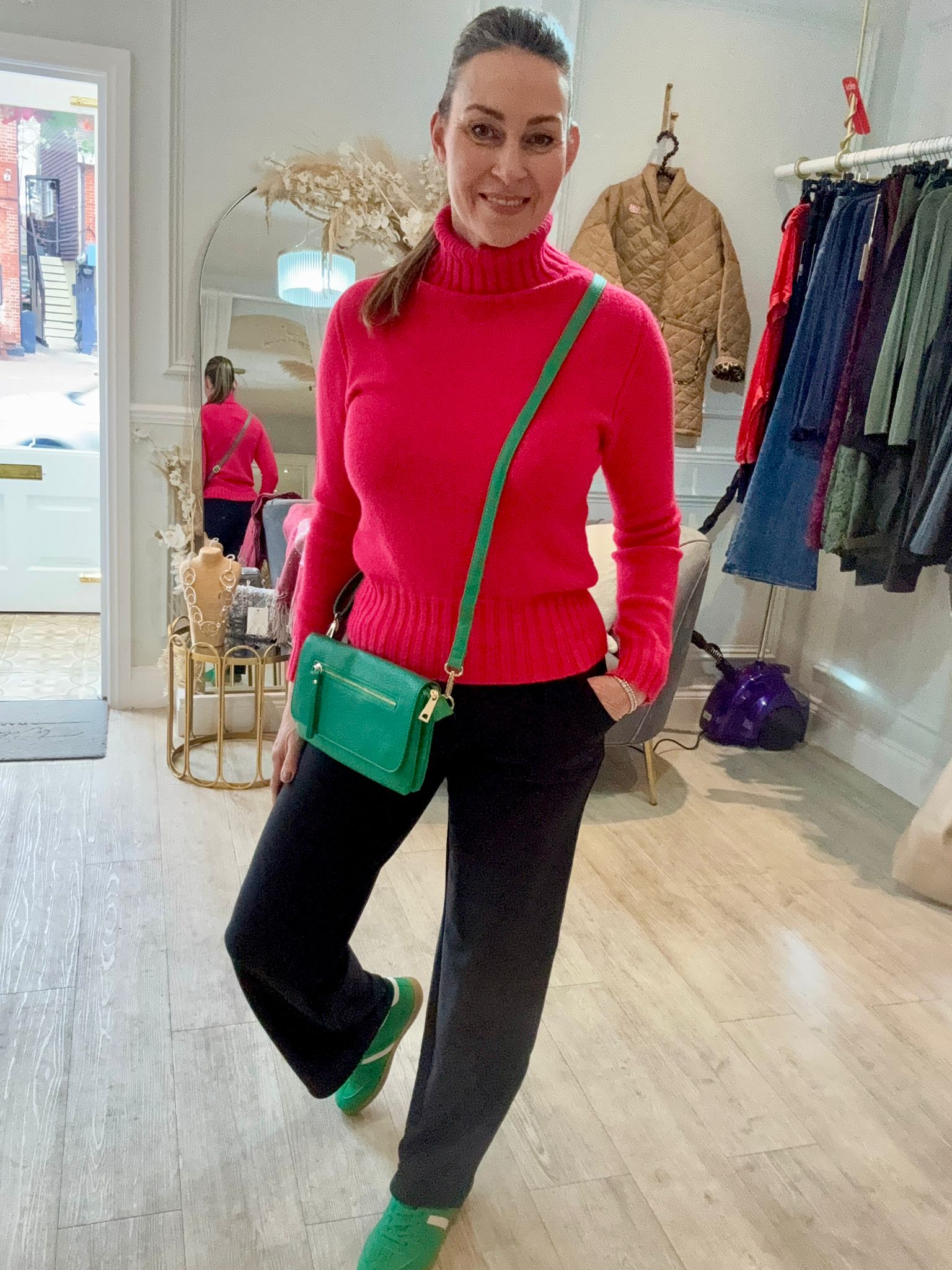 Scuba Straight Leg Trousers