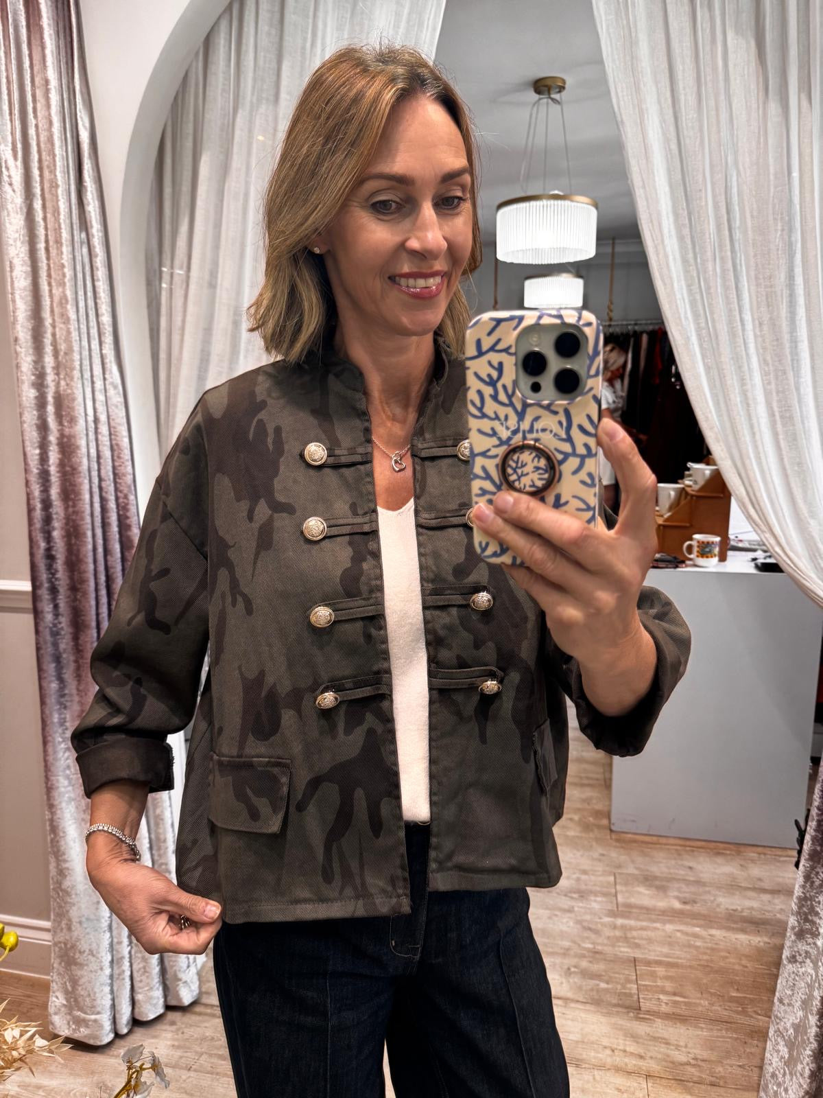 Camo Military Jacket