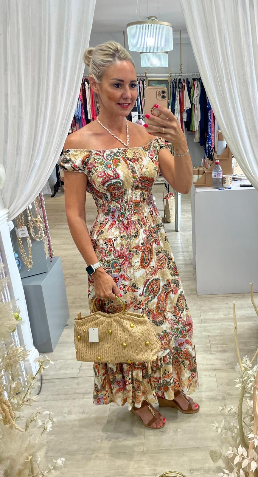 Annabelle Paisley Dress