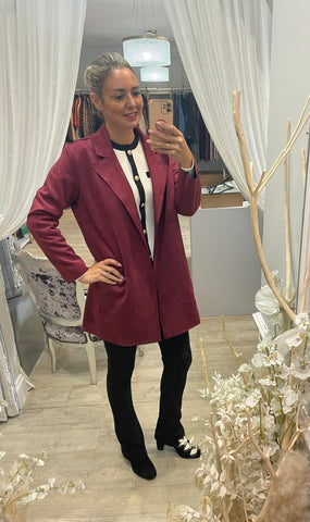 Longline Blazer Style Jacket