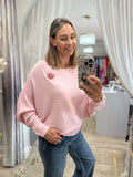 Ribbed Batwing Jumper