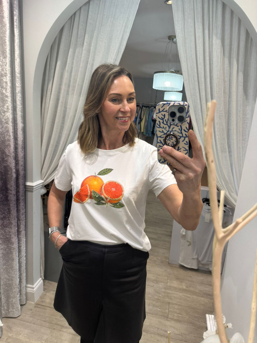 Embellished Fruit T-Shirts