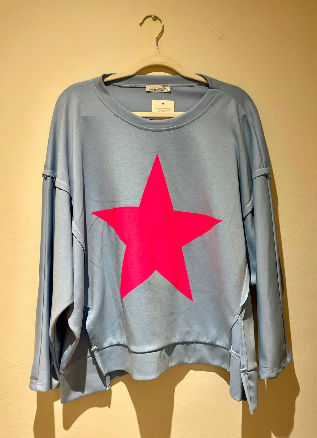 Neon Star Scuba Sweatshirt