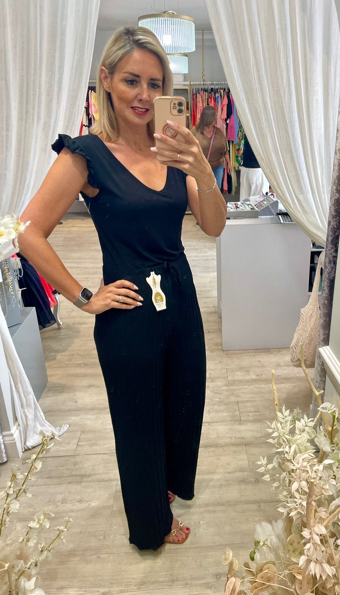 Frill Shoulder Zara Top