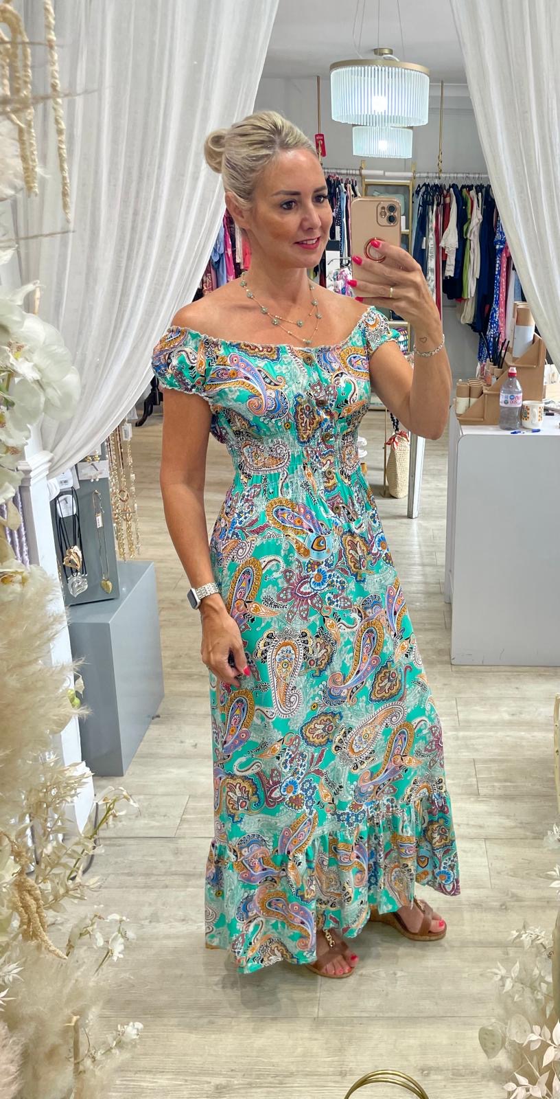Annabelle Paisley Dress