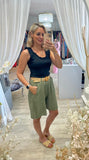 Floaty Belted Shorts