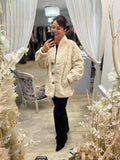 Luxury Faux Fur Shorter Coat - 08