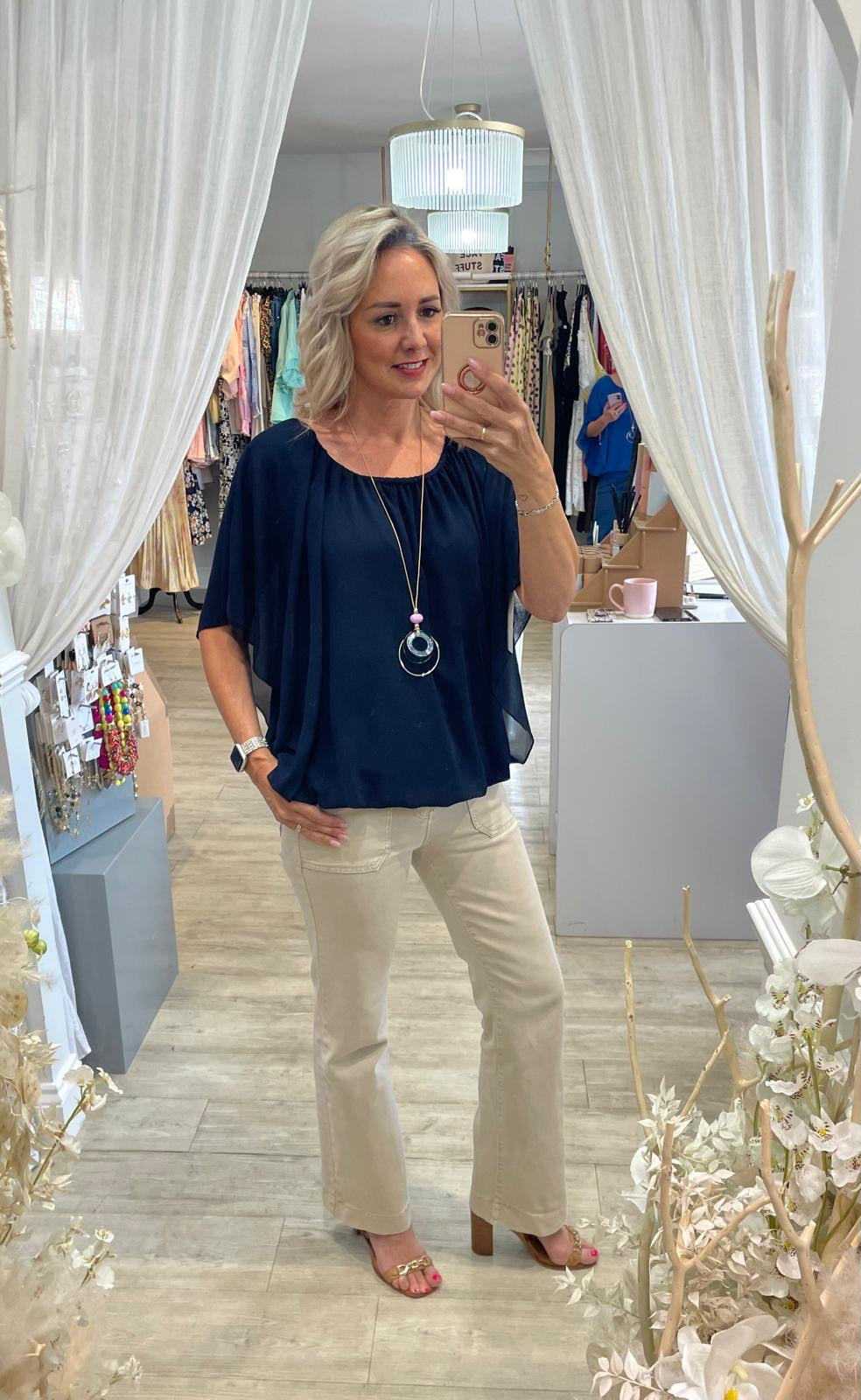 Lucinda Necklace Top