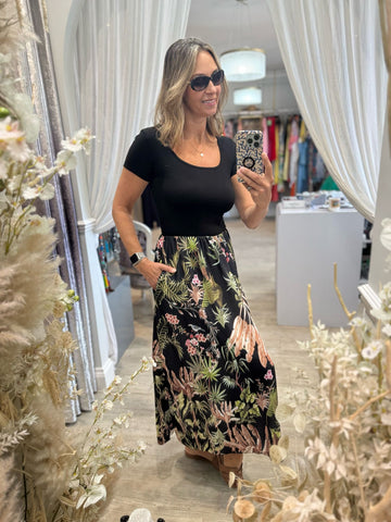 Tropical Natasha Dress