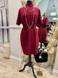 Vanessa Belted Jumper Dress