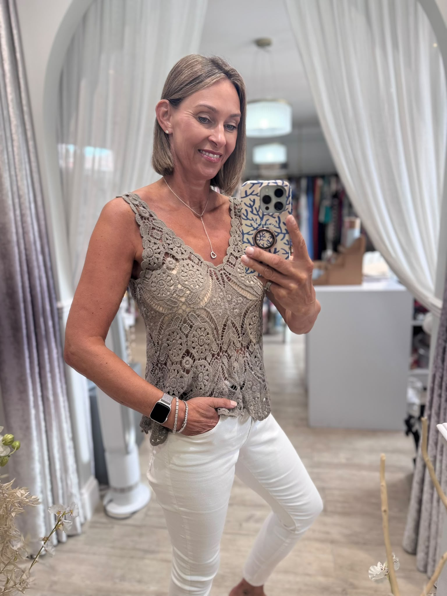 Grace Crochet Top