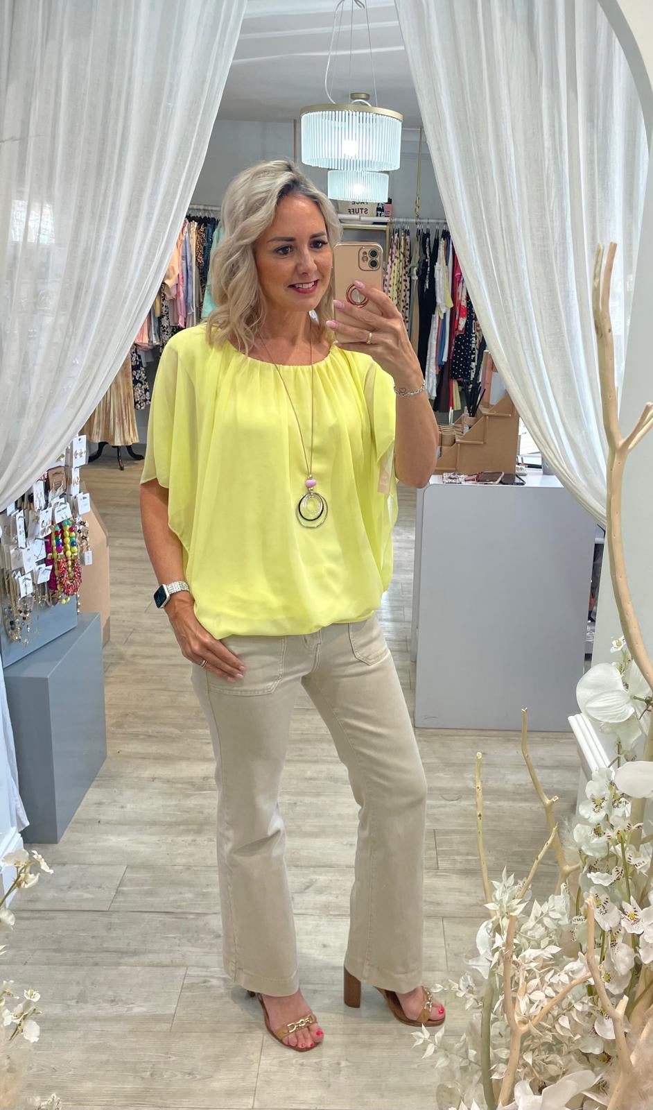Lucinda Necklace Top