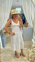 Lucia Crochet Dress